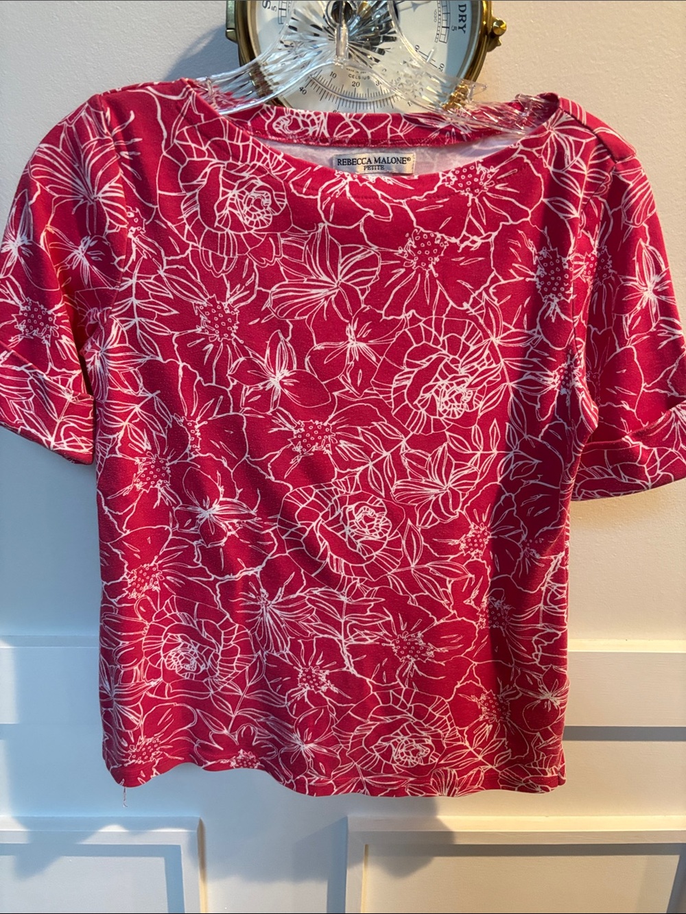 Rebecca Malone Petite short-sleeve top size PS